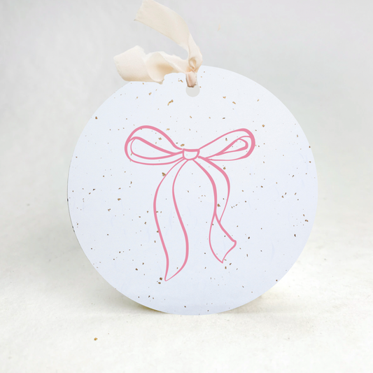 Plantable Seed Gift Tags / Ornaments - Bows