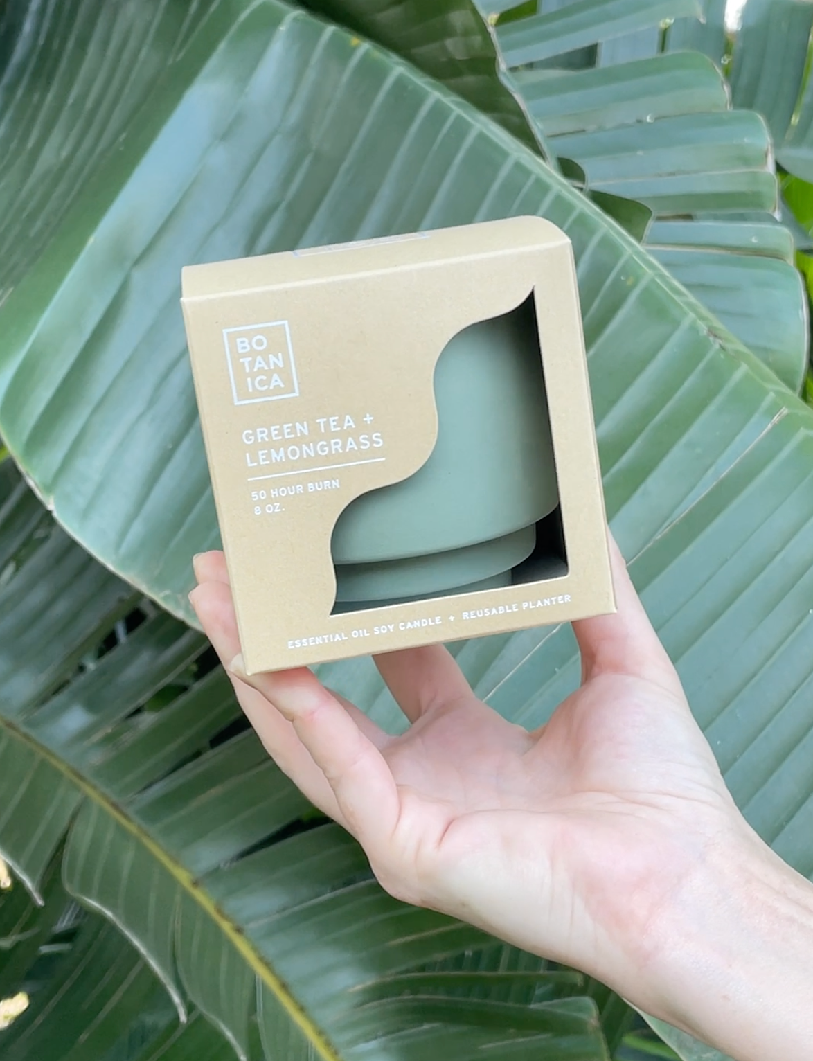 Outdoor Candle | Green Tea + Lemongrass