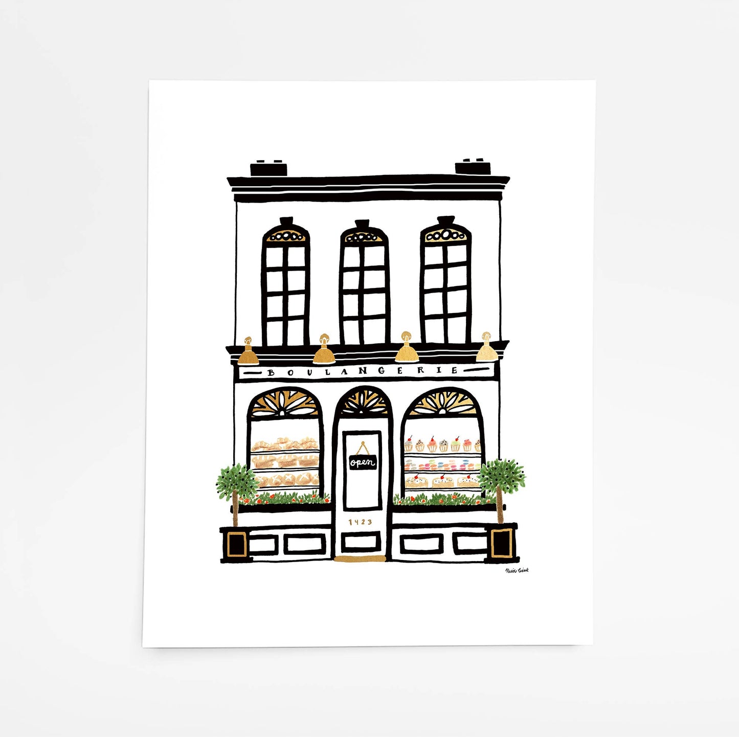 Boulangerie Giclée Fine Art Print