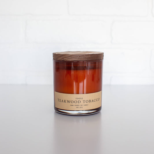 Teakwood Tobacco - Soy Candle