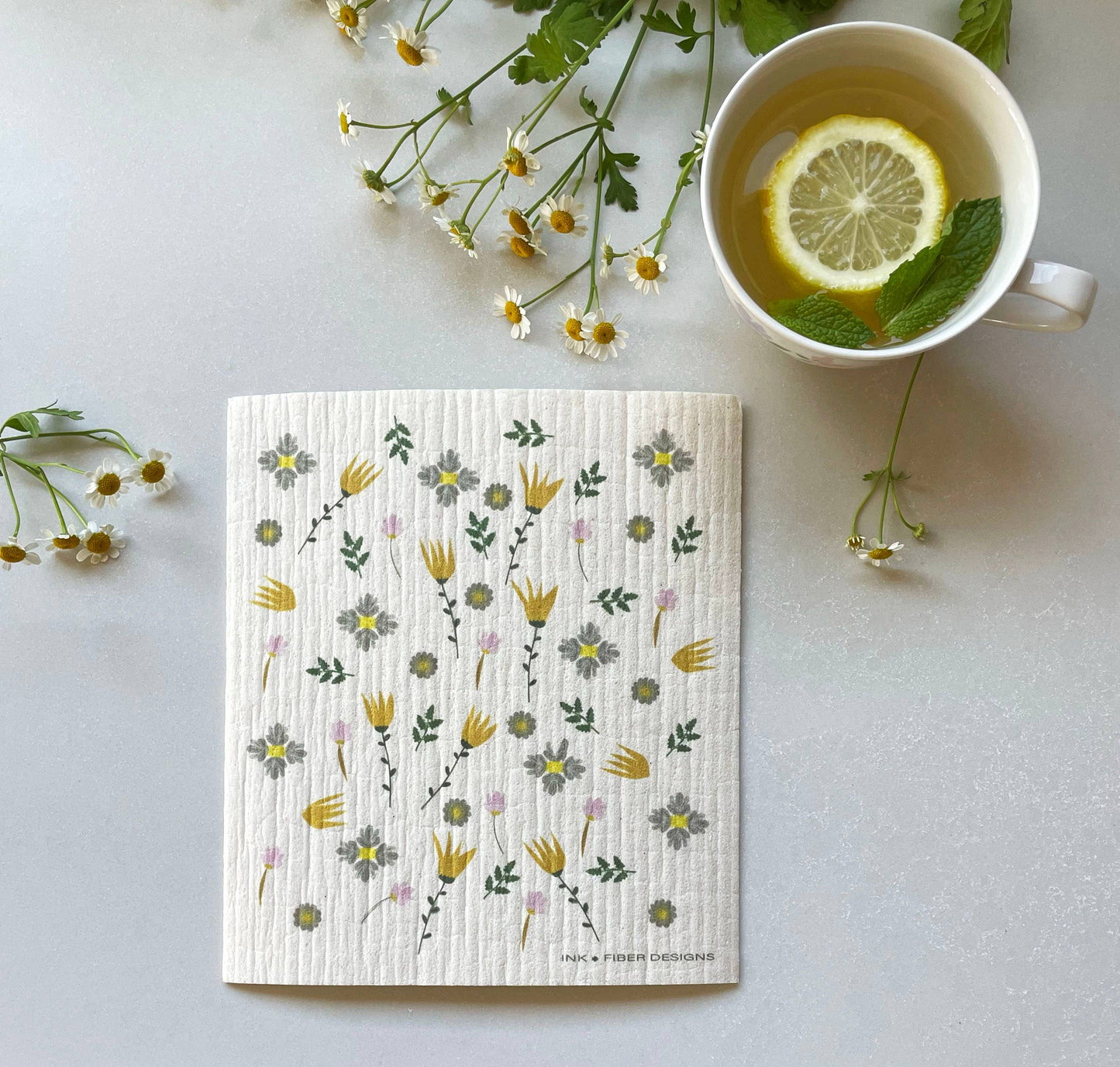 Wildflower Dishcloth