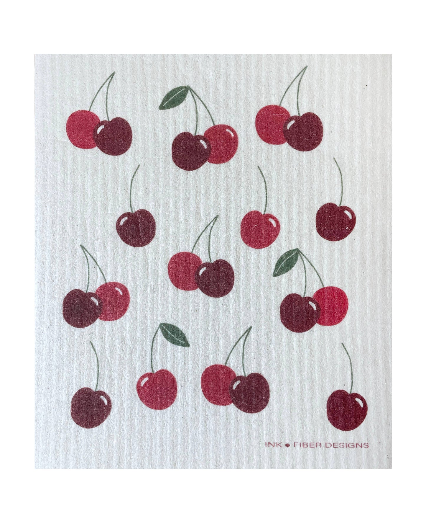 Cherry Dishcloth