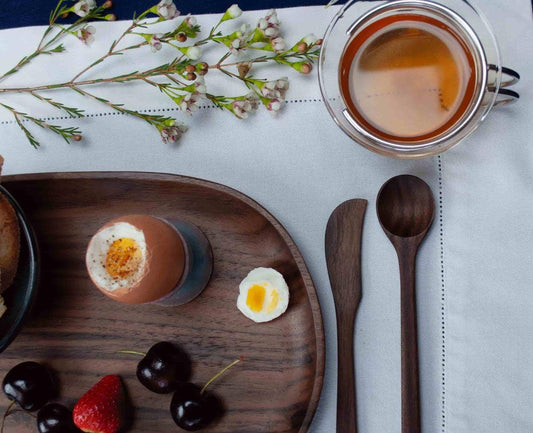 Walnut Spear Spreader