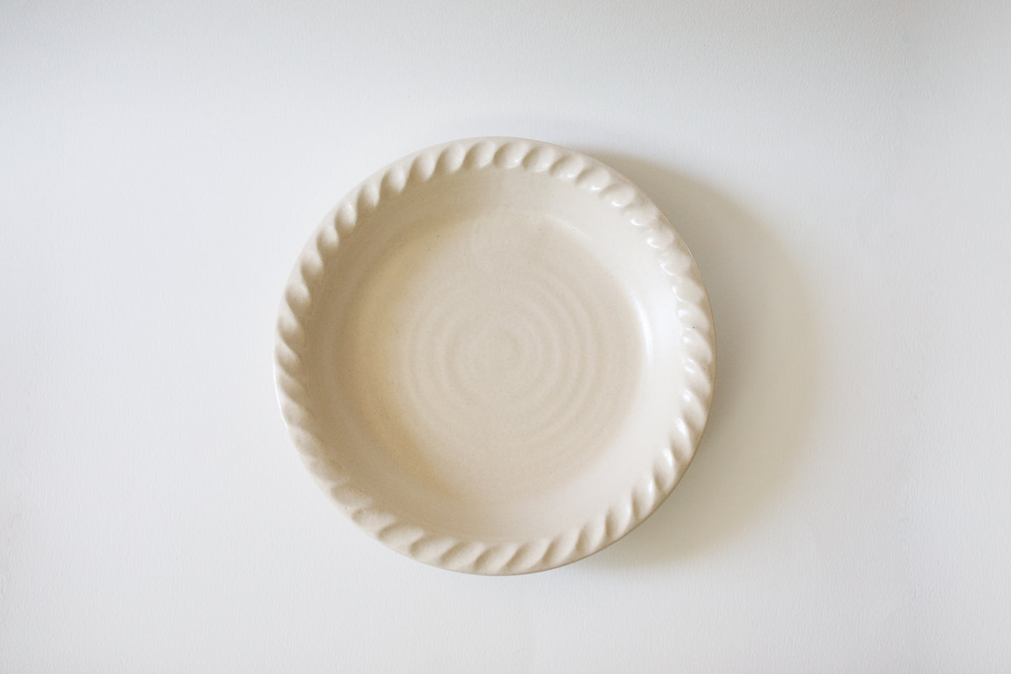 Farmhouse Ridges Pie Plate