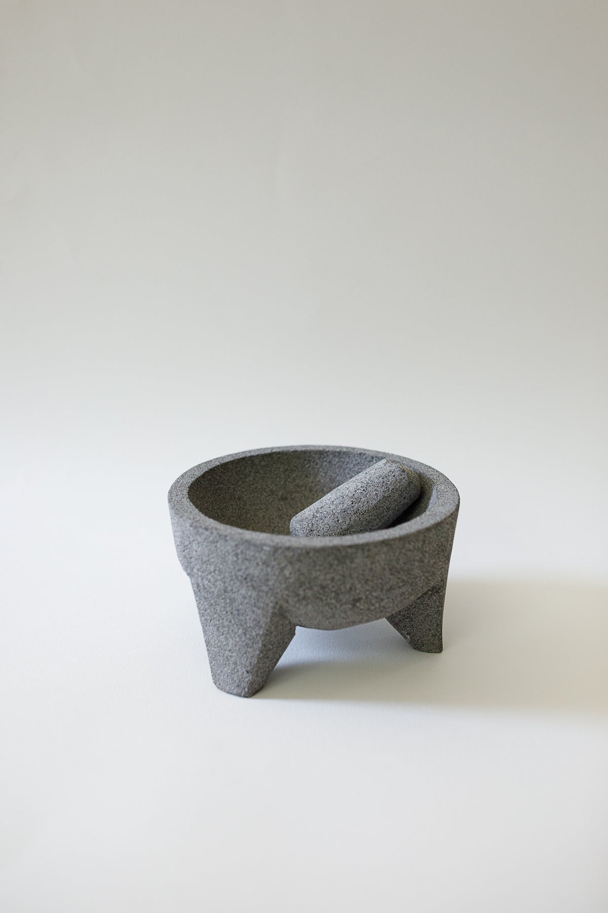 Molcajete with Tortilla Basket