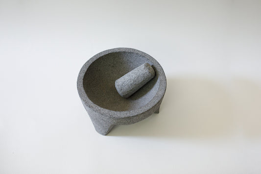 Molcajete with Tortilla Basket