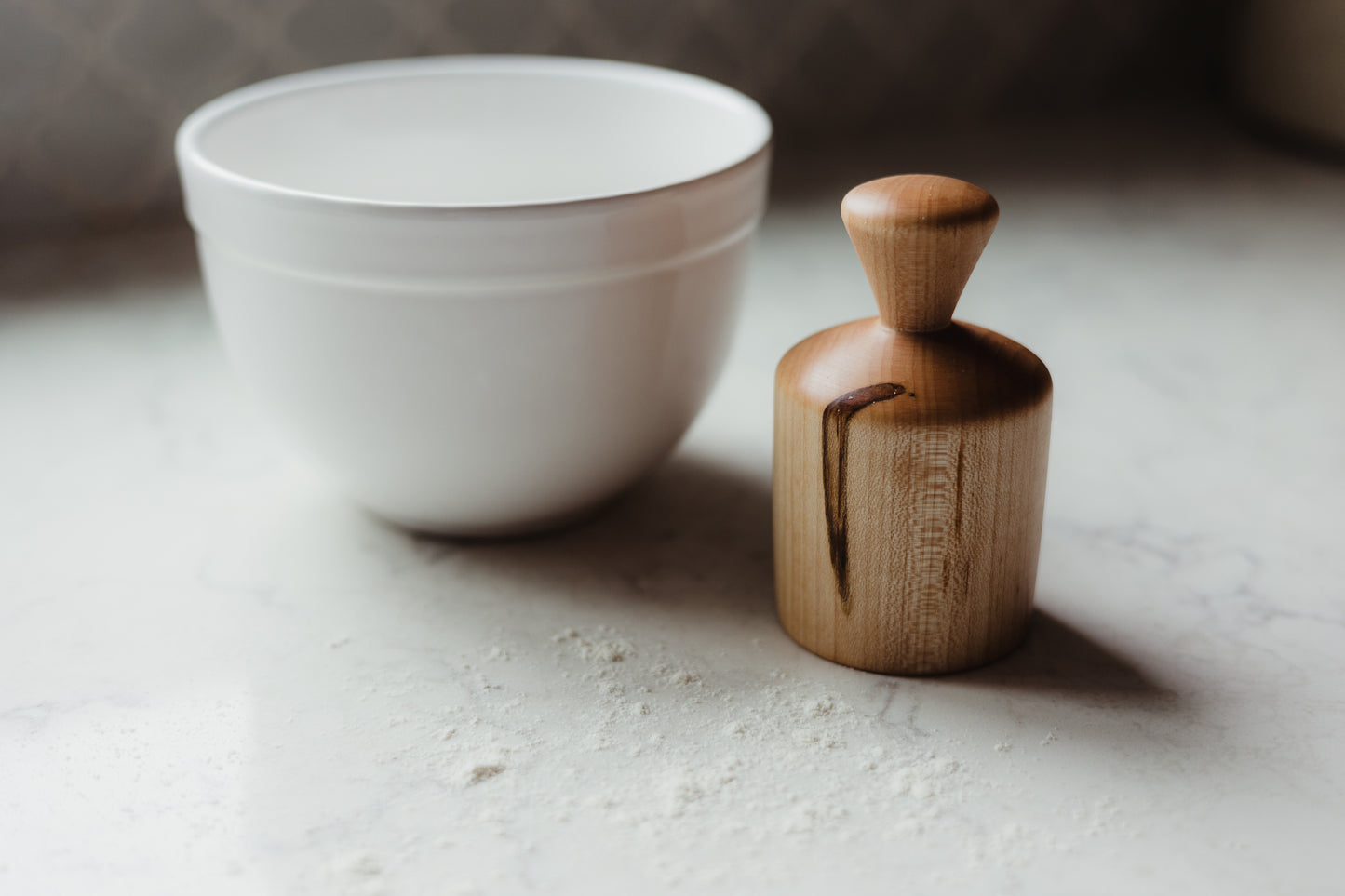 Wooden Biscuit Cutter - 2.5"
