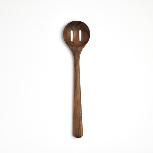 Walnut Slotted Spoon