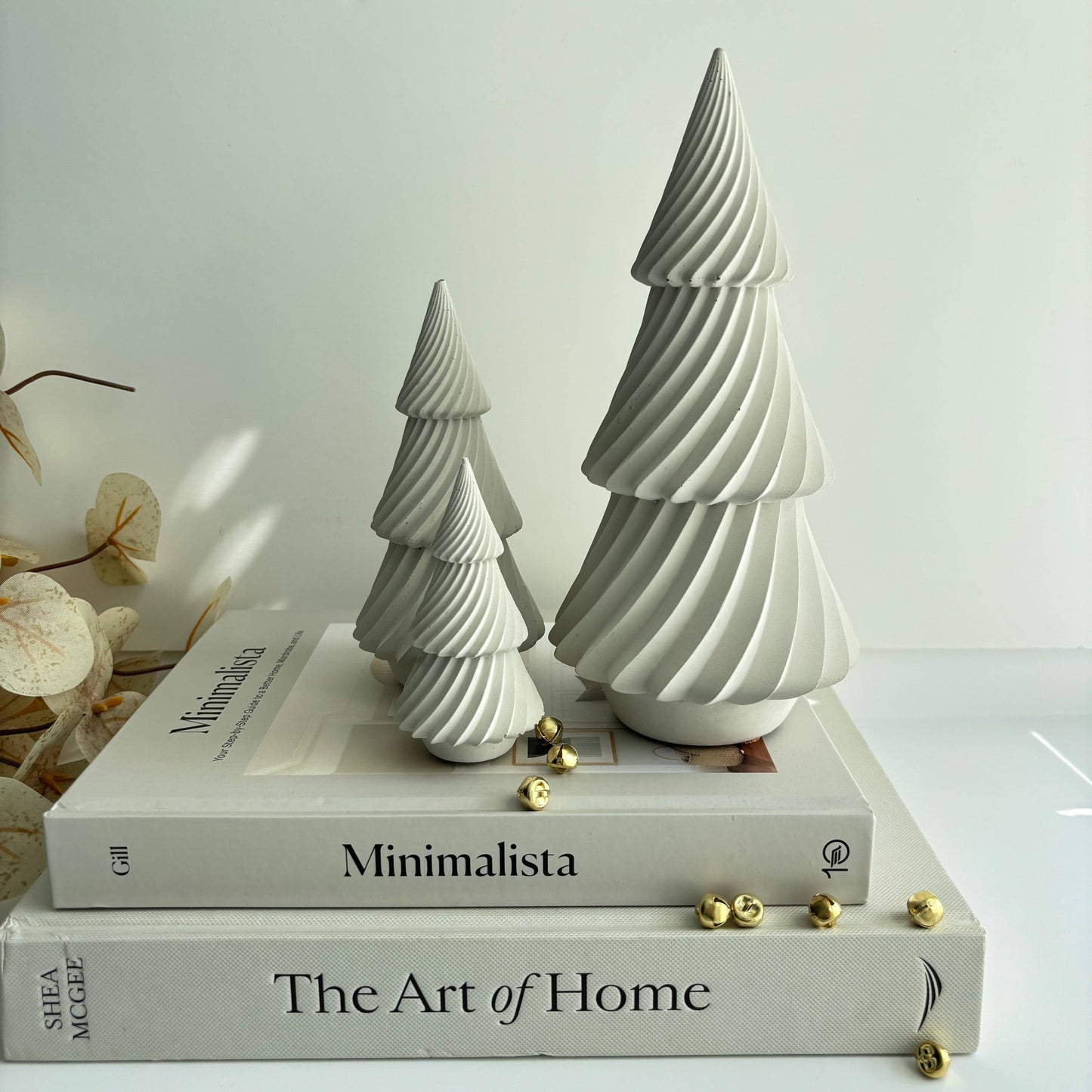 Concrete Holiday Trees | Ivory Twist