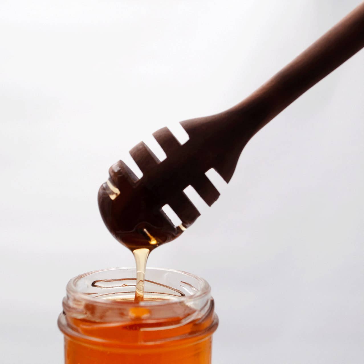 Walnut Honey Dipper