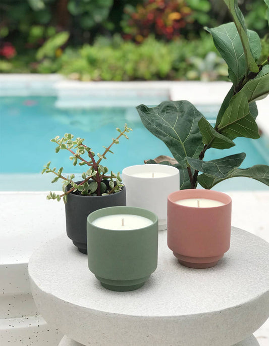 Outdoor Candle | Green Tea + Lemongrass