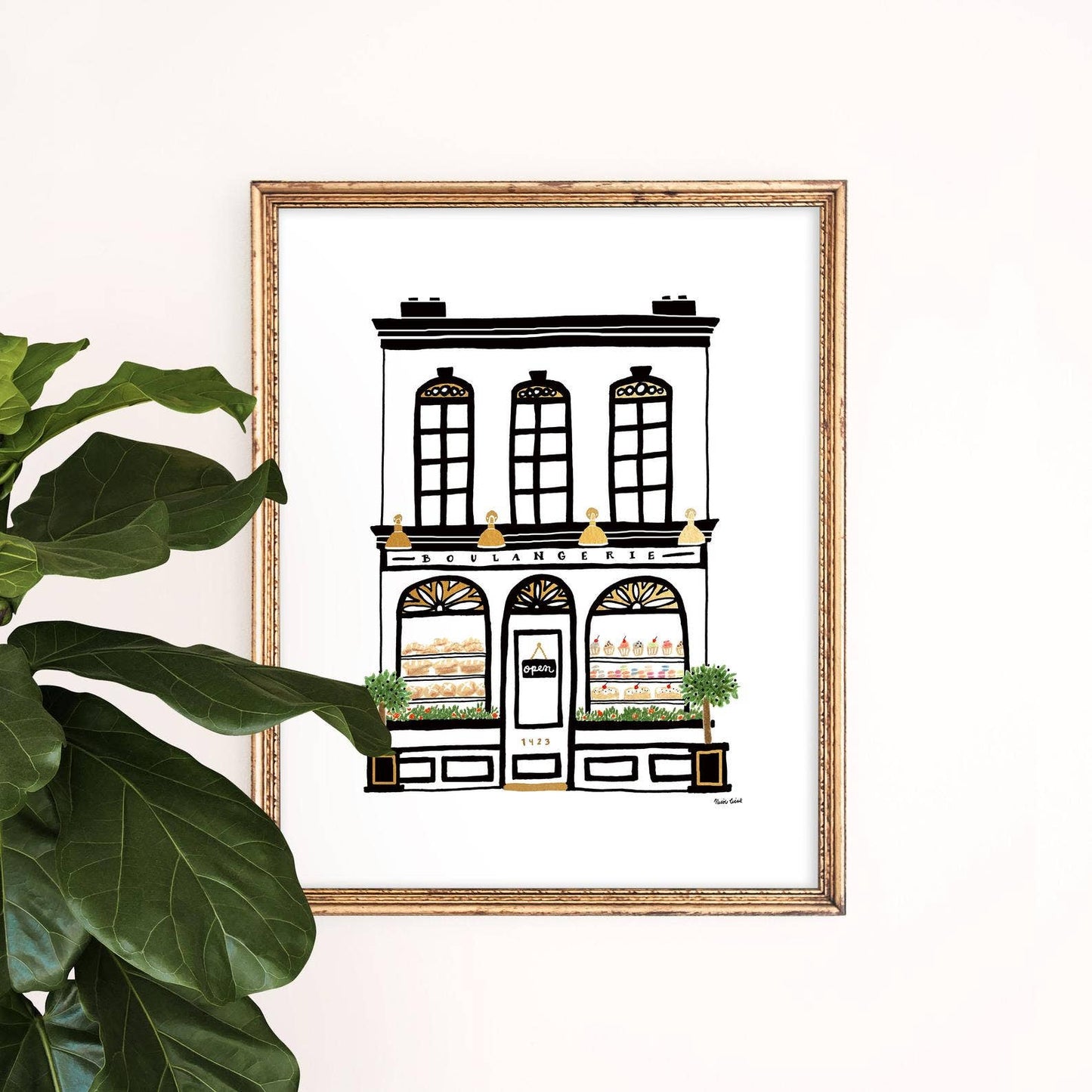 Boulangerie Giclée Fine Art Print