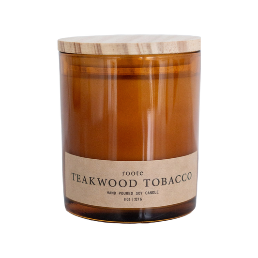 Teakwood Tobacco - Soy Candle