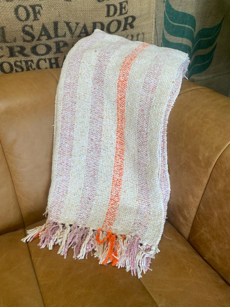 Just Peachy - Sustainable Throw Blanket