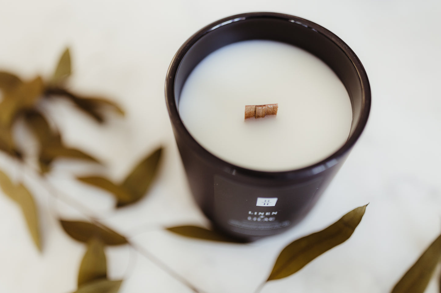 Linen + Lilac - Coconut Soy Candle