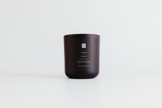 Linen + Lilac - Coconut Soy Candle
