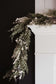Snowy Cypress Pine Garland with Pearls